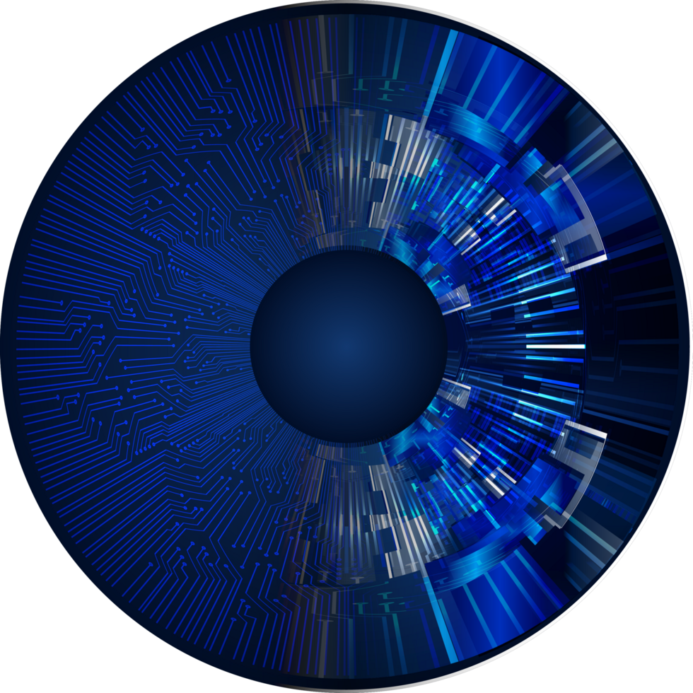 Modern Technology Eye Crop-out png