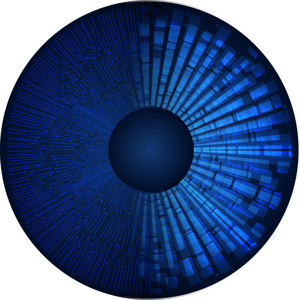 Modern Technology Eye Crop-out png