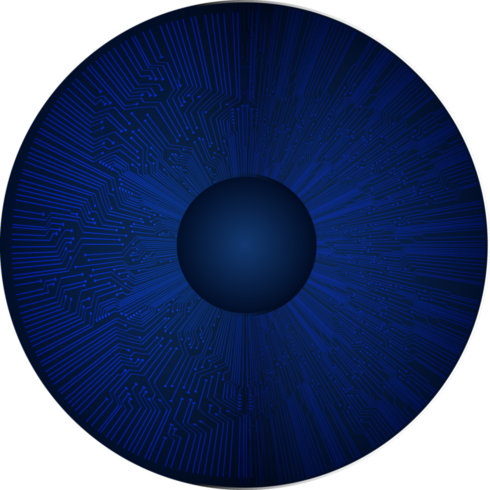 modern technologie oog uitsnijden png