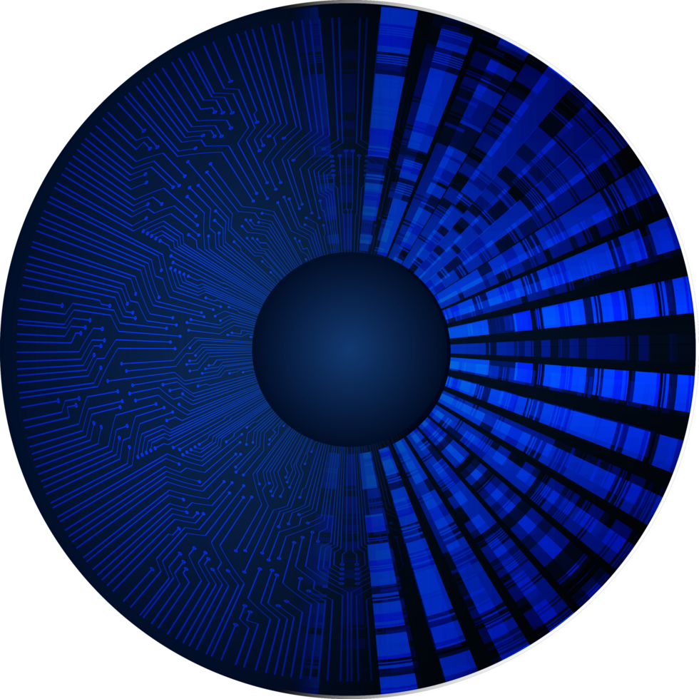 Modern Technology Eye Crop-out png