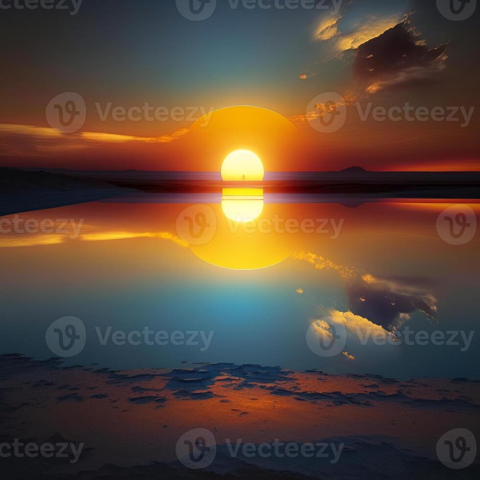 sunrise beautiful view image photo