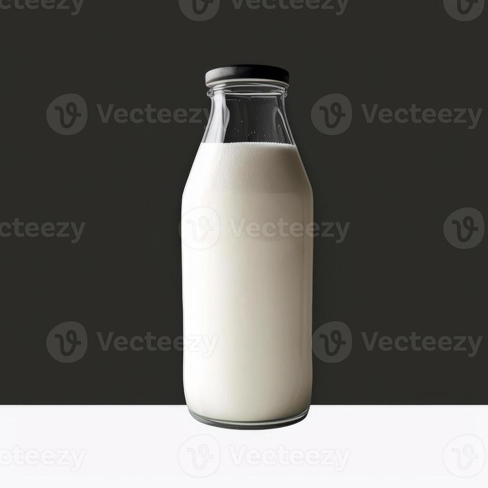 logo of white milk bottle company image photo