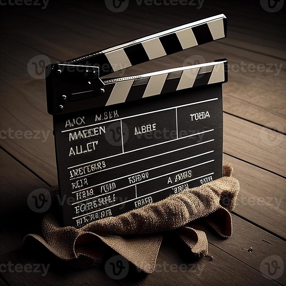 film clapperboard a film making device image photo