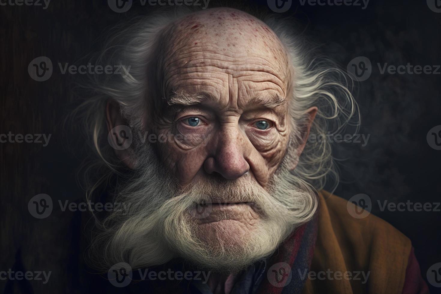 old man stock photo