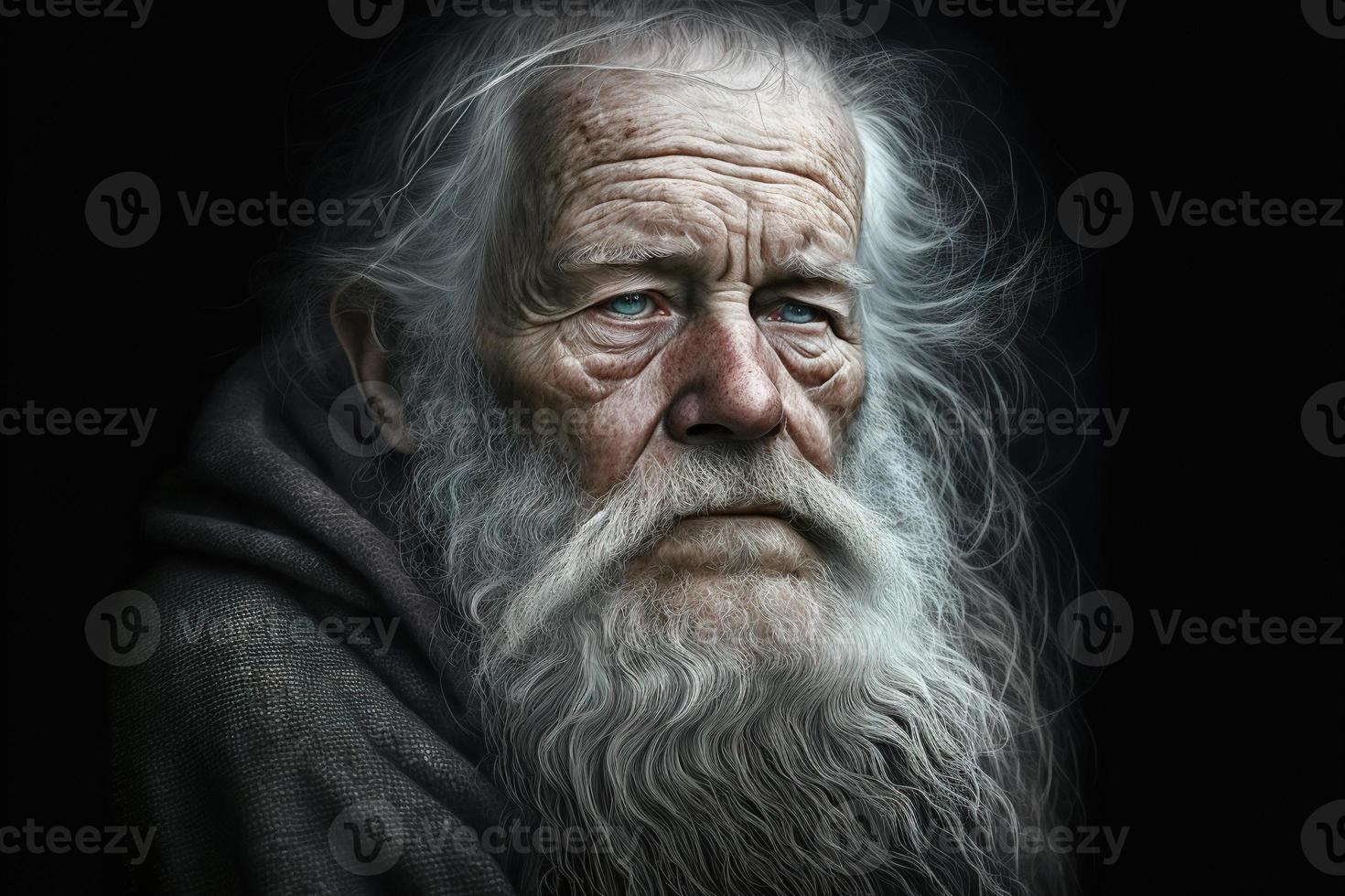 old man stock photo