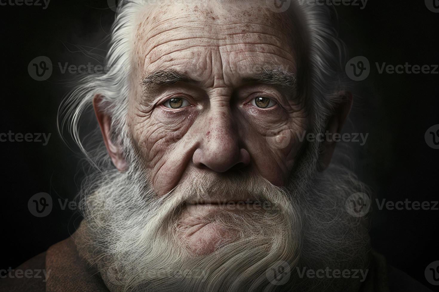 old man stock photo