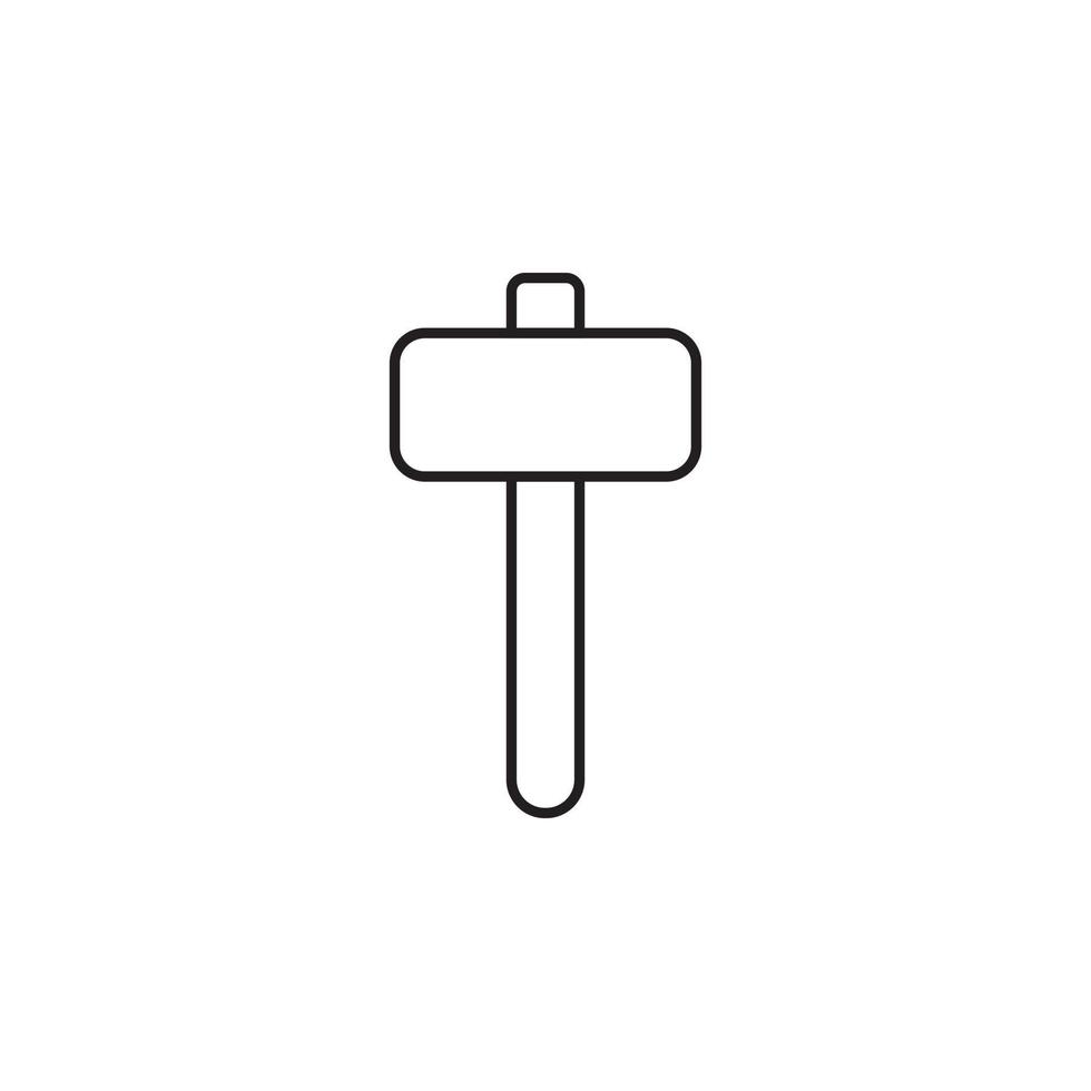 hammer vector for Icon Website, UI Essential, Symbol, Presentation