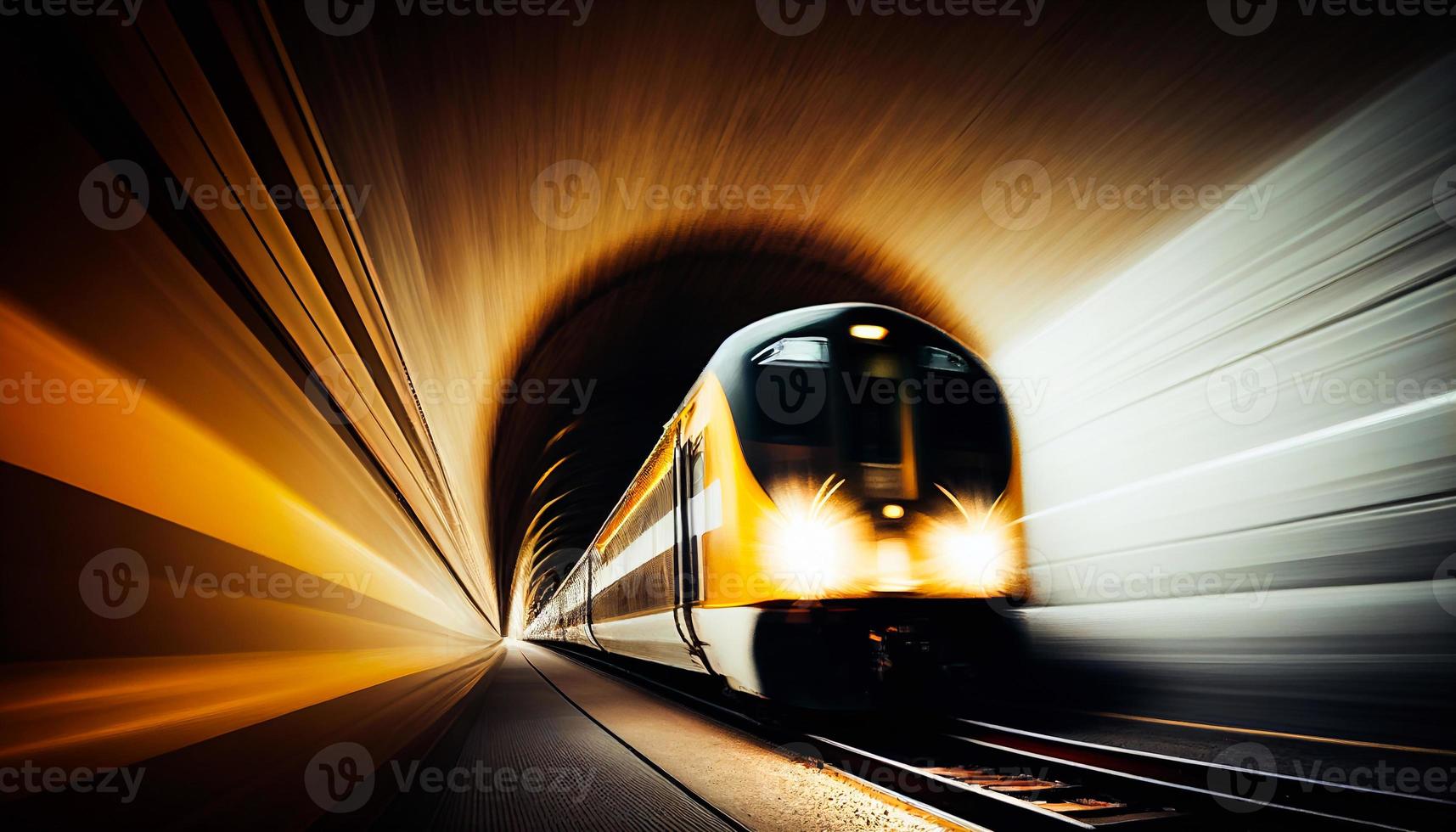 Abstract light lines of movement and speed. light ellipse. Galaxy Glint. Glowing podium. Space tunnel. Light everyday glowing effect. semi-circular wave, light trail curve swirl. Bright spiral AI photo