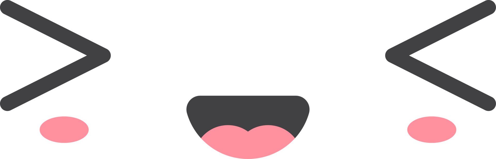 dessin animé emoji avec faciale expression png