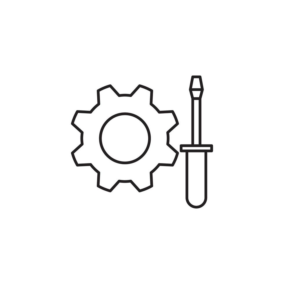 setting gear vector for Icon Website, UI Essential, Symbol, Presentation