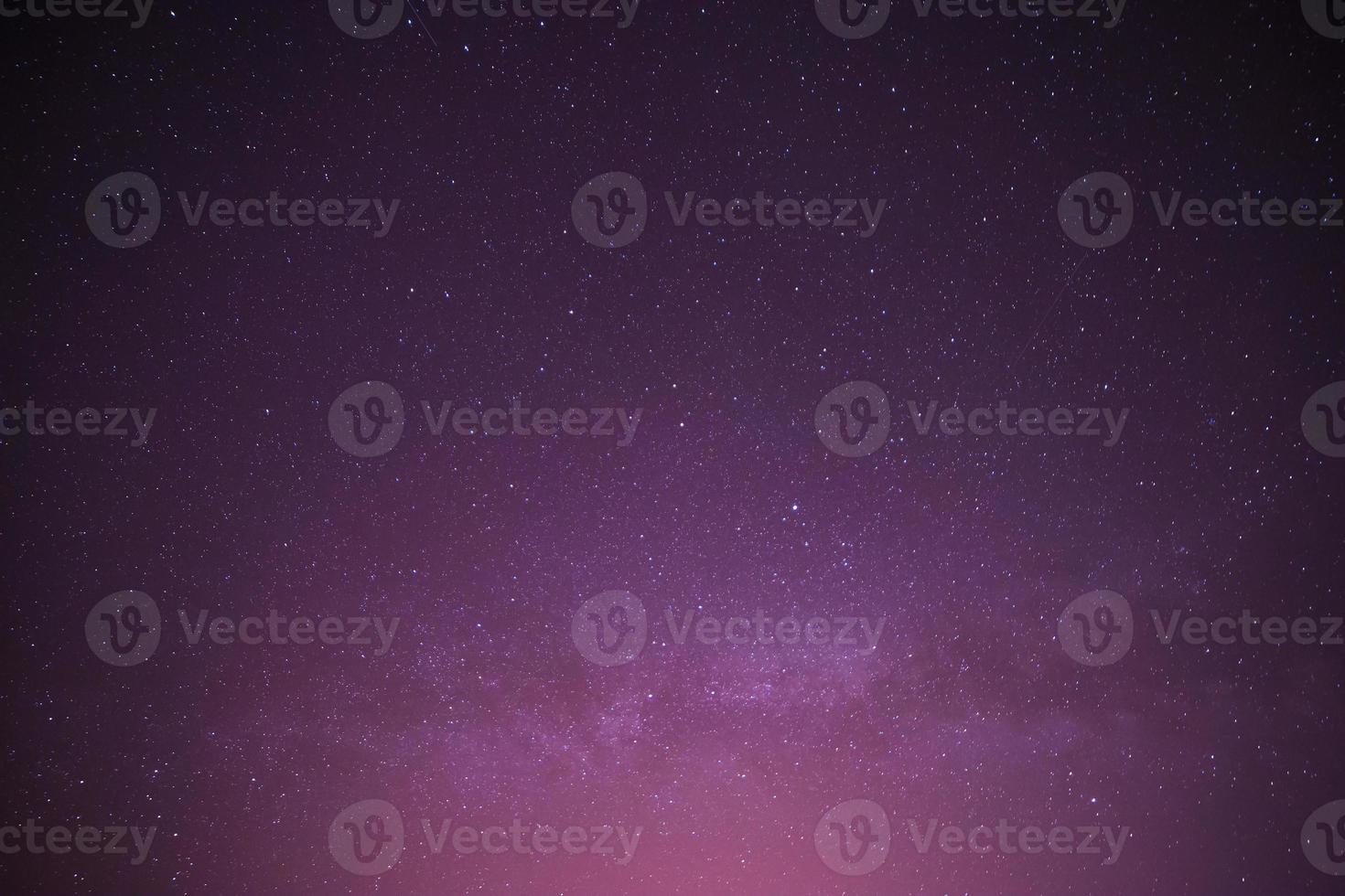 view on Milky Way galaxy in night sky photo