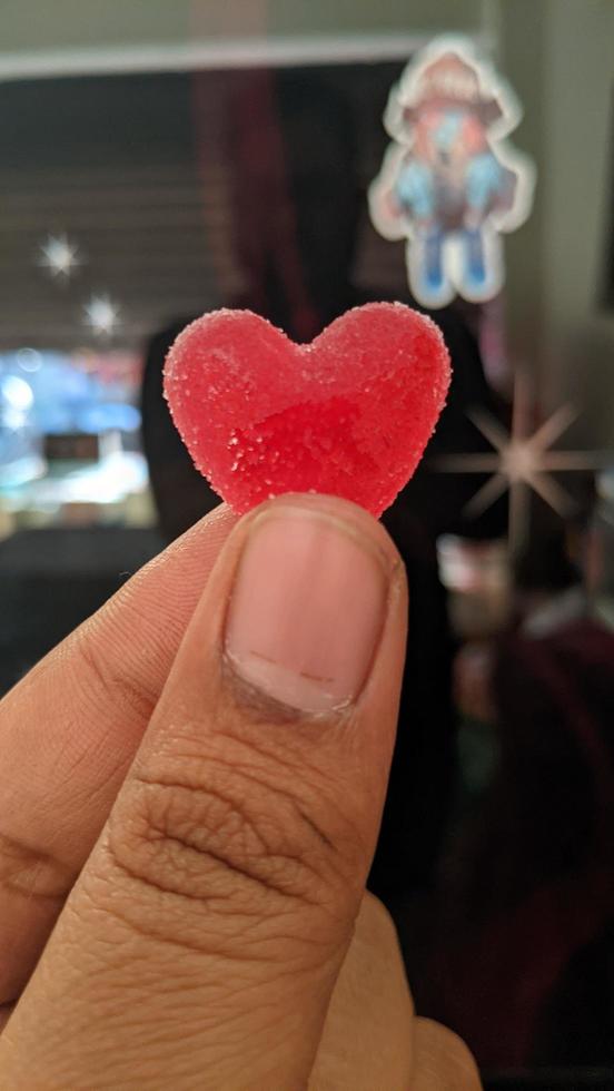 Red Love Jelly Chocolate photo