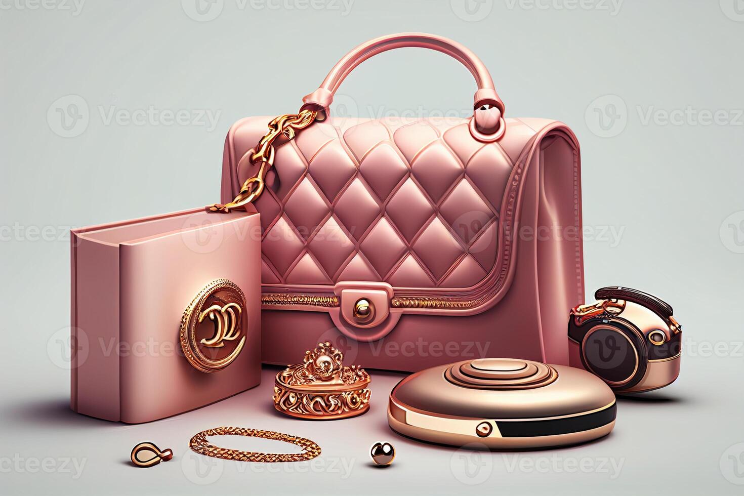 Beautiful women leather handbag photo