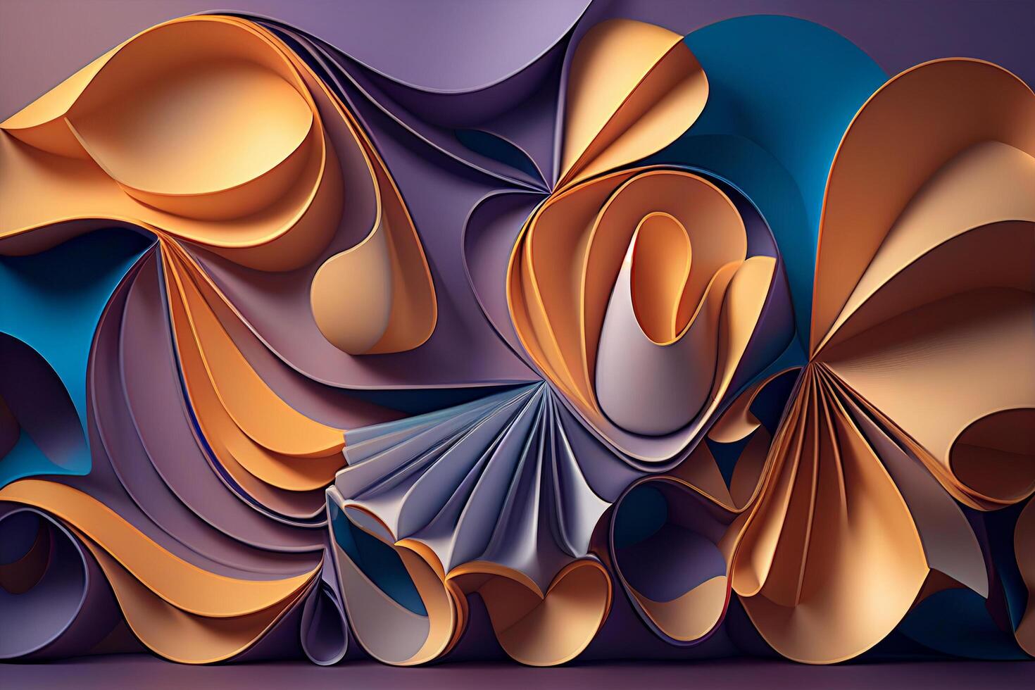 3d rendering, abstract background, geometric shapes, computer generated images photo