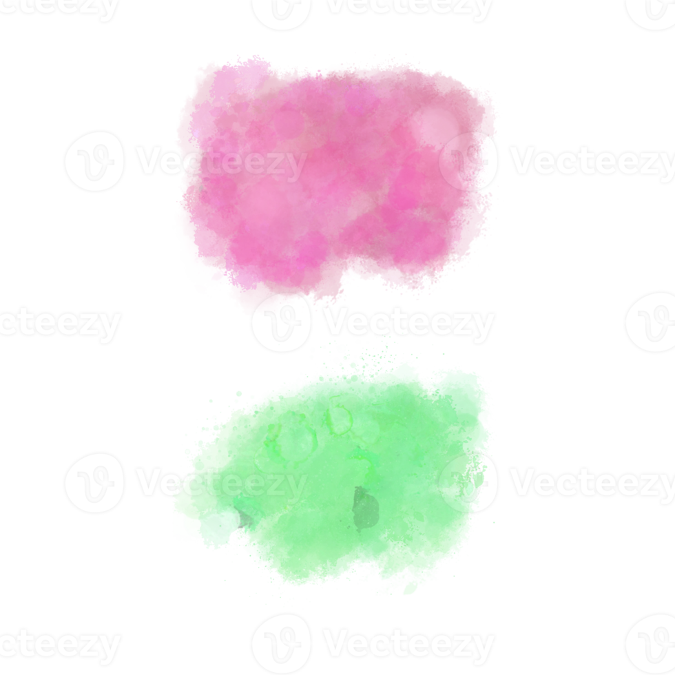 paint blots isolated on white background png