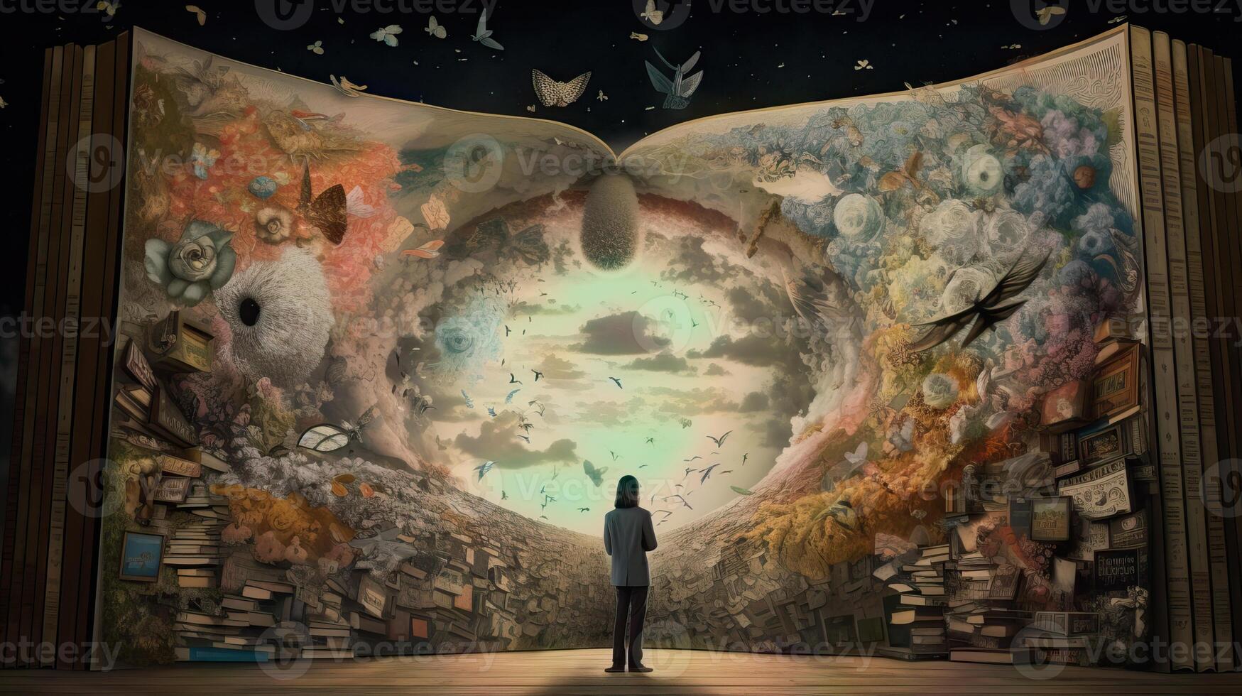 Creative Photo Manipulation World Book Day -