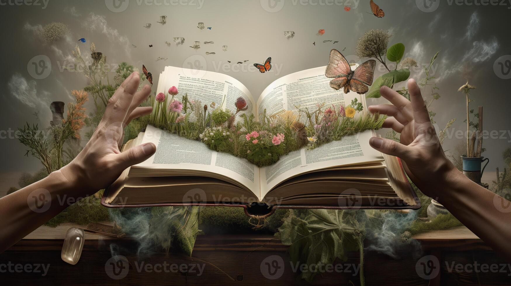 Creative Photo Manipulation World Book Day -