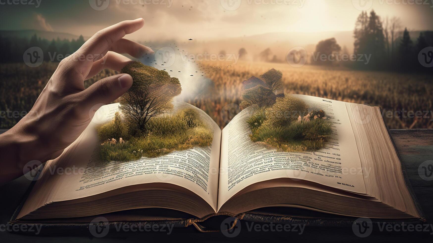 Creative Photo Manipulation World Book Day -