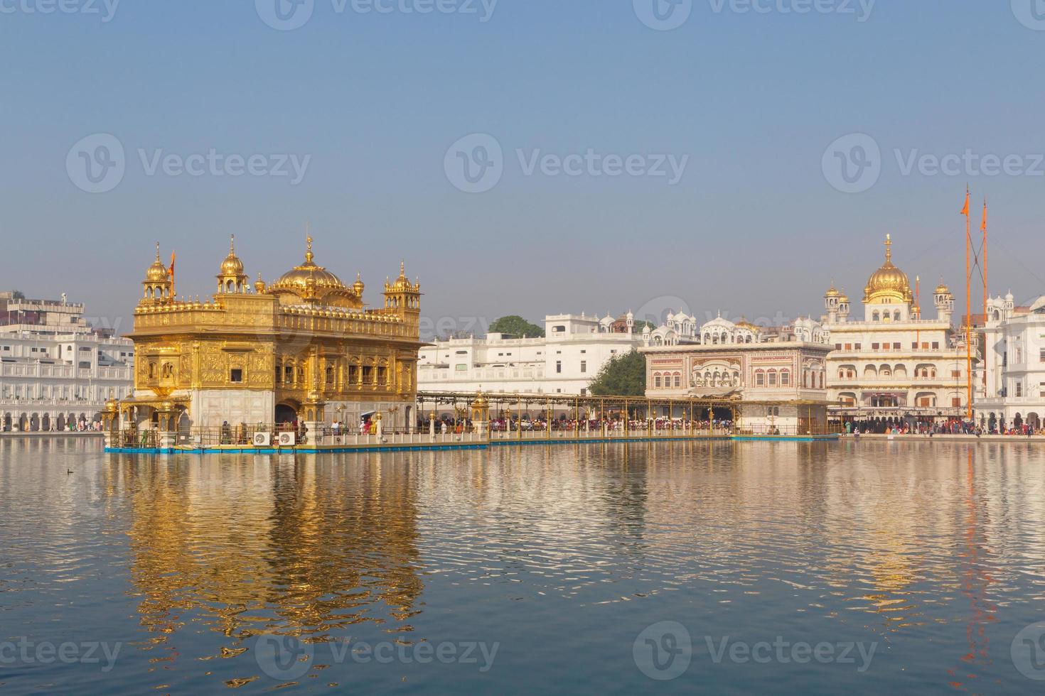 visión de dorado templo en amritsar, India foto