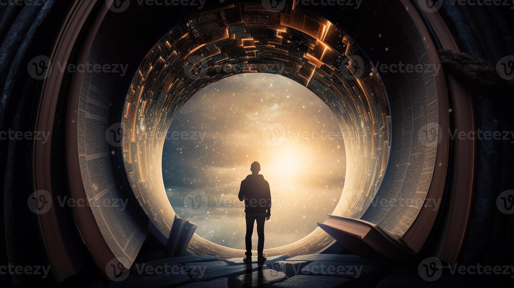 Creative Photo Manipulation World Book Day -