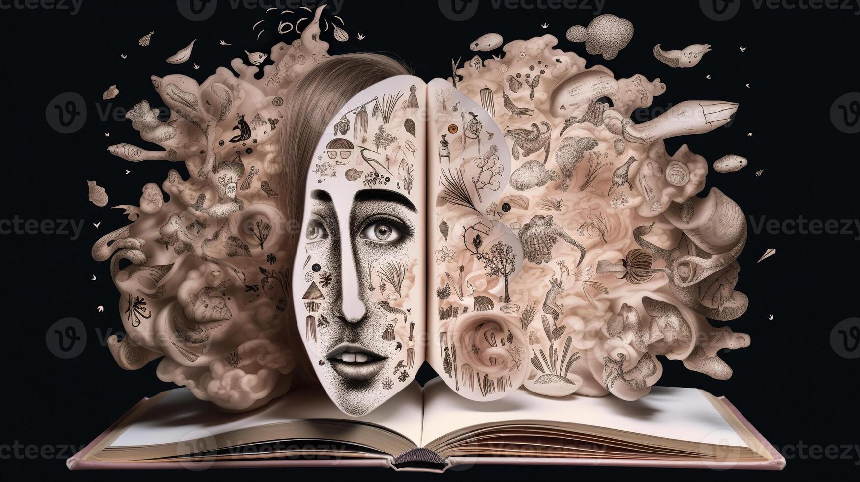 Creative Photo Manipulation World Book Day -