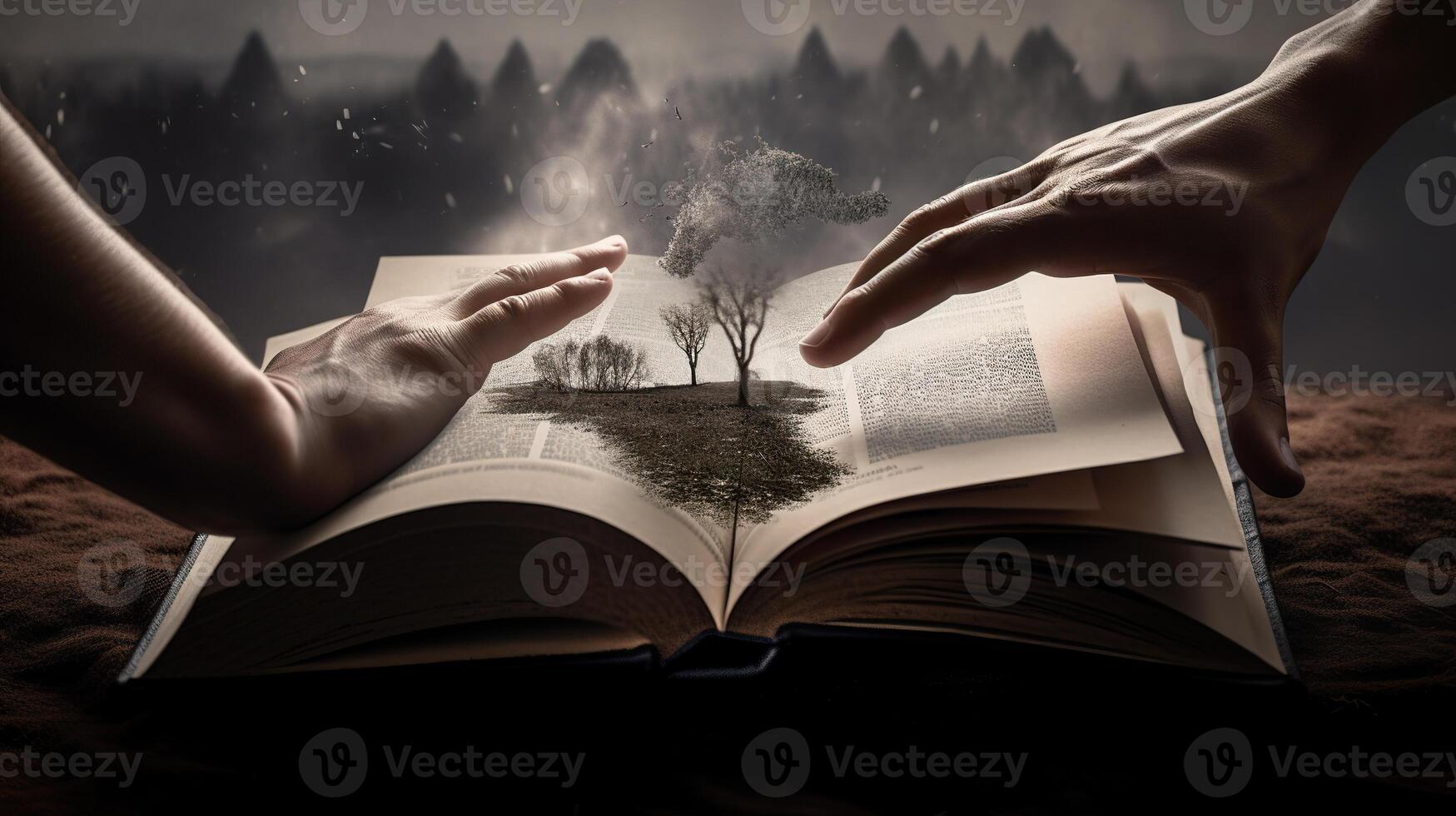 Creative Photo Manipulation World Book Day -