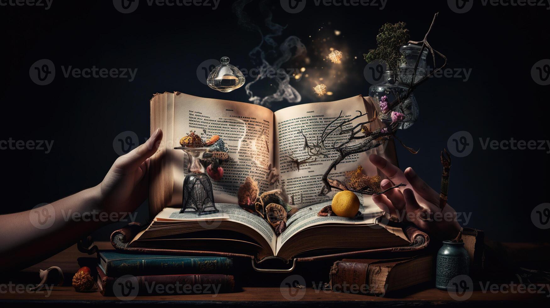 Creative Photo Manipulation World Book Day -