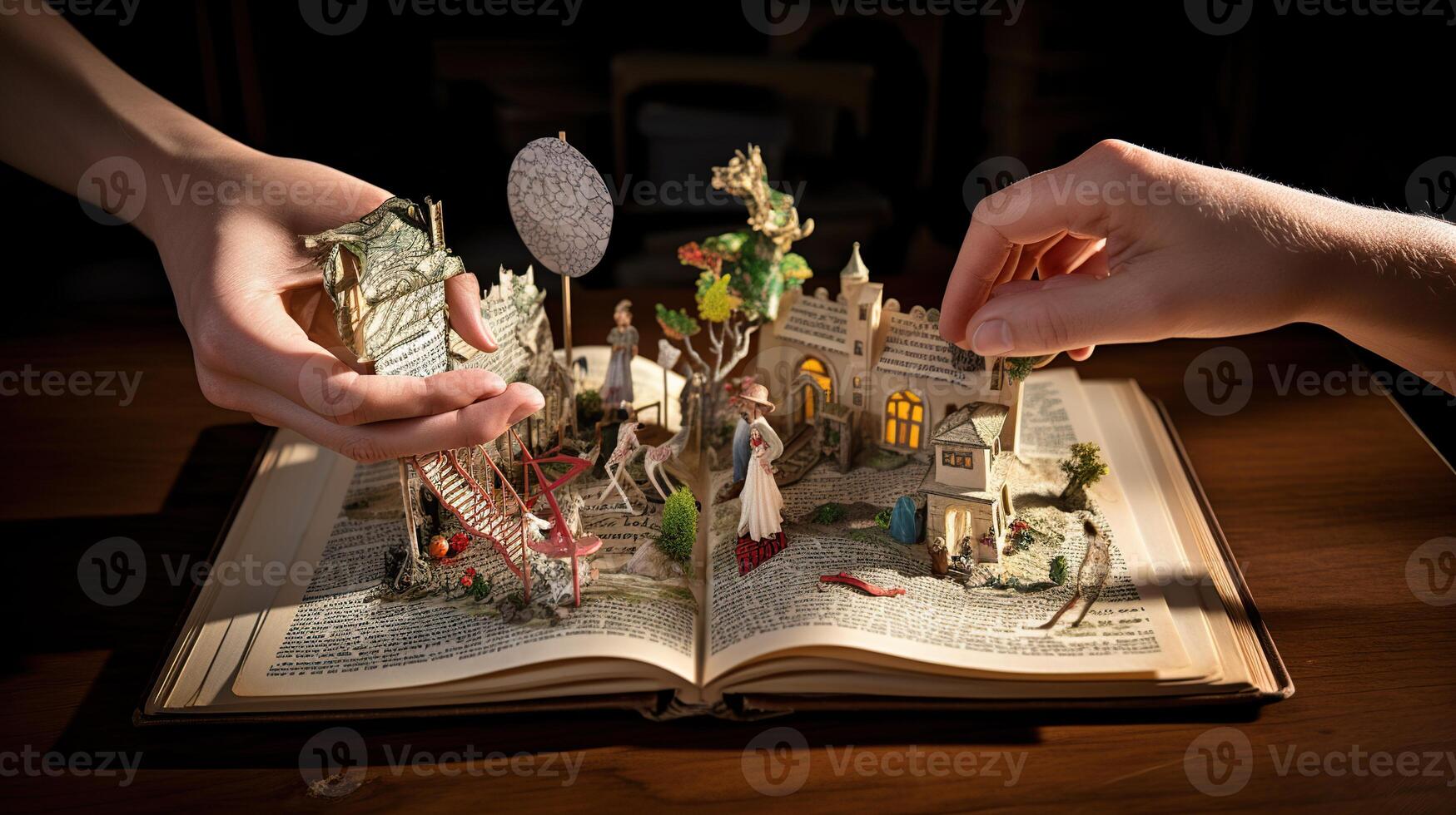 Creative Photo Manipulation World Book Day -