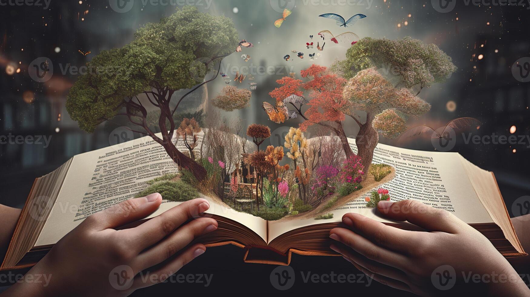 Creative Photo Manipulation World Book Day -