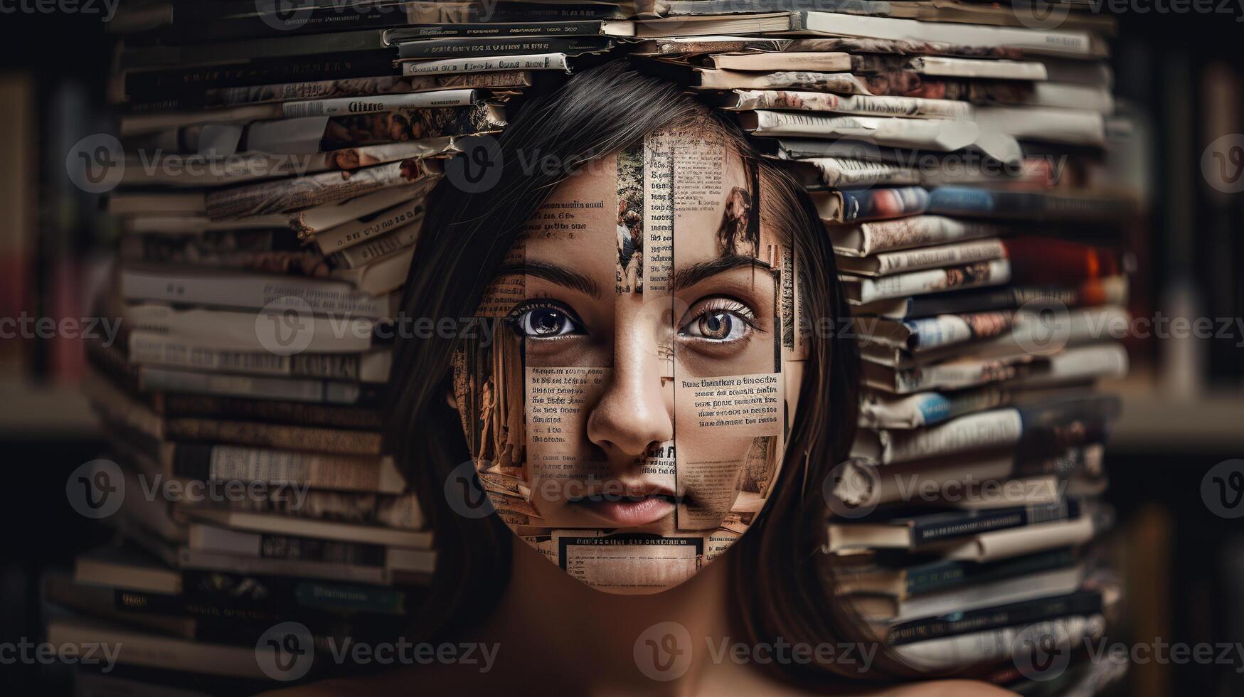 Creative Photo Manipulation World Book Day -