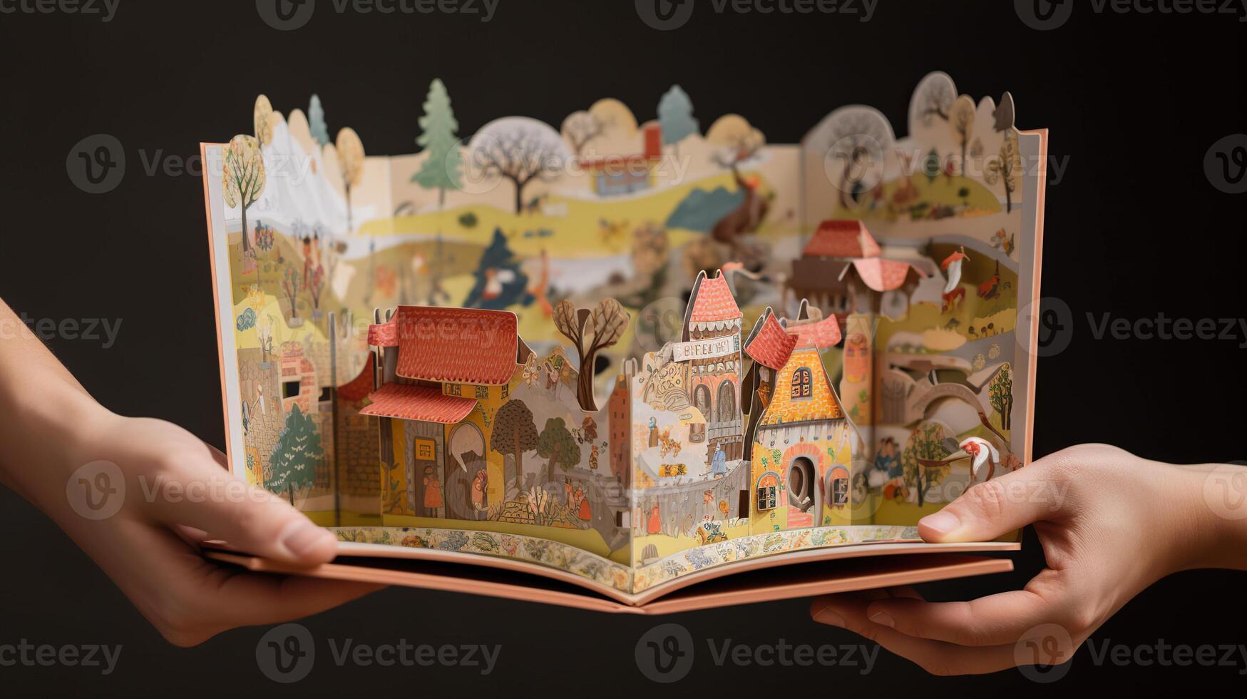 Creative Photo Manipulation World Book Day -