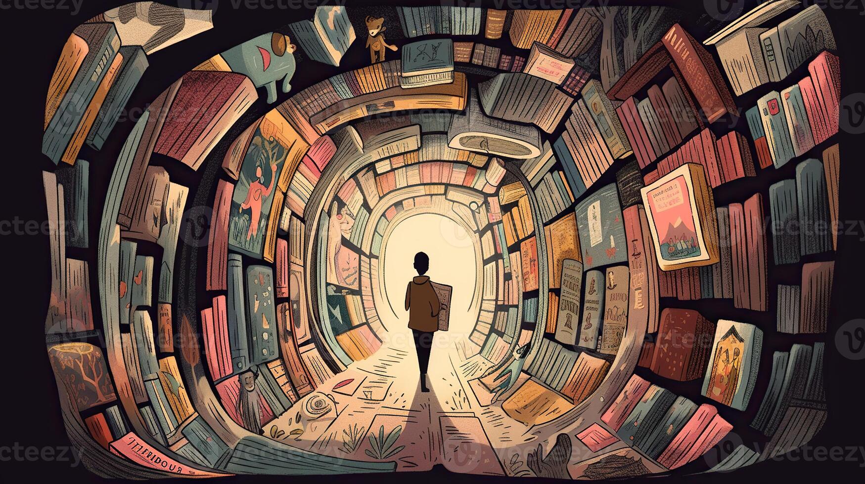 Creative Photo Manipulation World Book Day -
