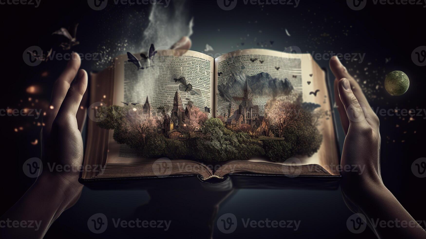 Creative Photo Manipulation World Book Day -