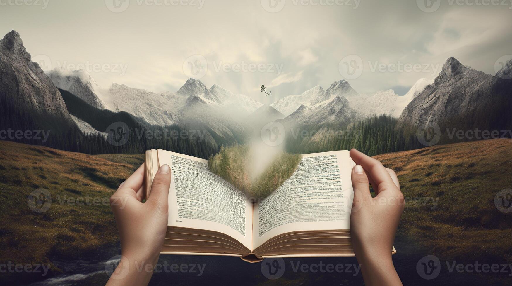 Creative Photo Manipulation World Book Day -