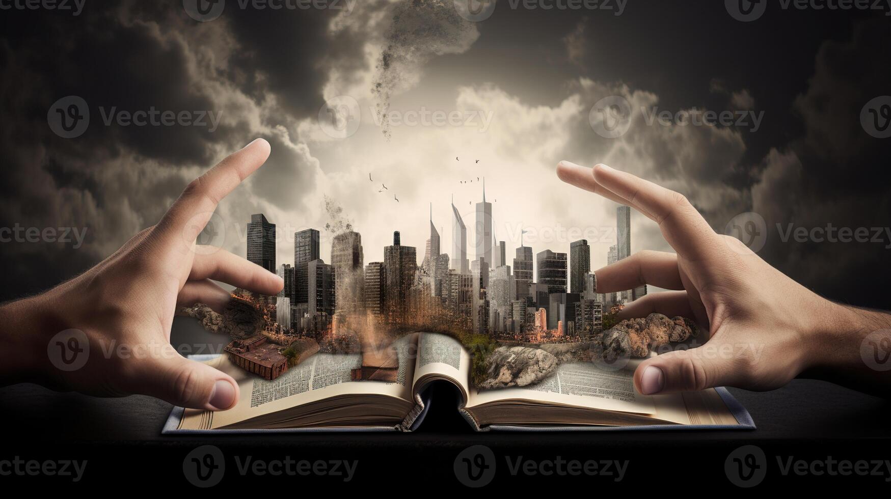 Creative Photo Manipulation World Book Day -