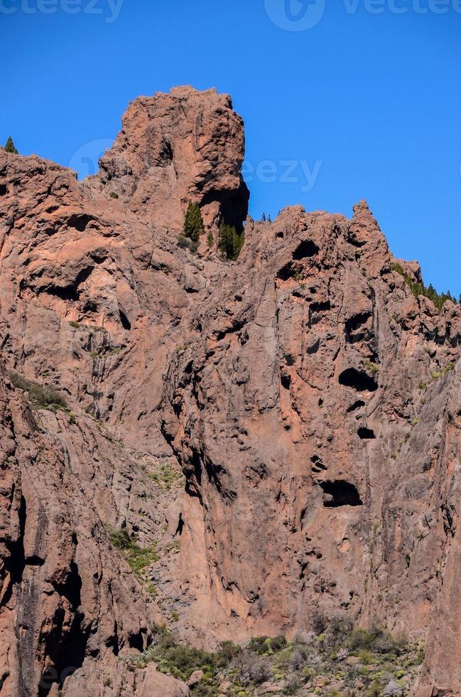 Red rock formations photo