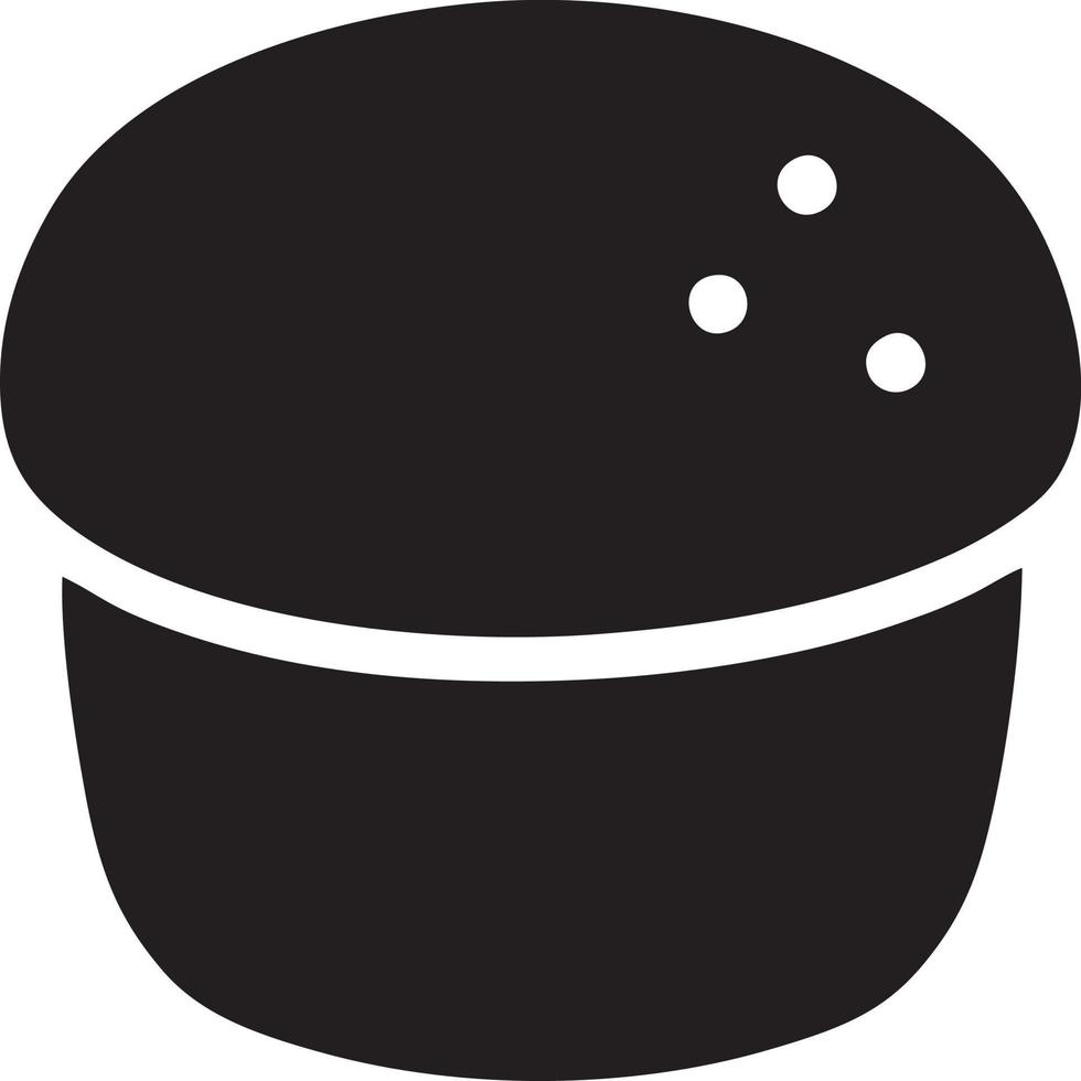 Cake icon symbol vector image. Illustration of the bakery birthday isolated design image. EPS 10