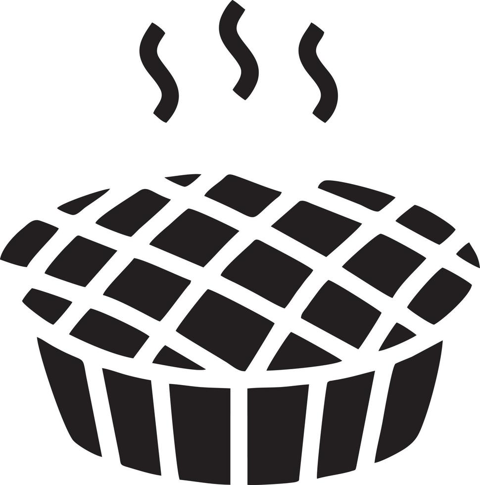 Cake icon symbol vector image. Illustration of the bakery birthday isolated design image. EPS 10