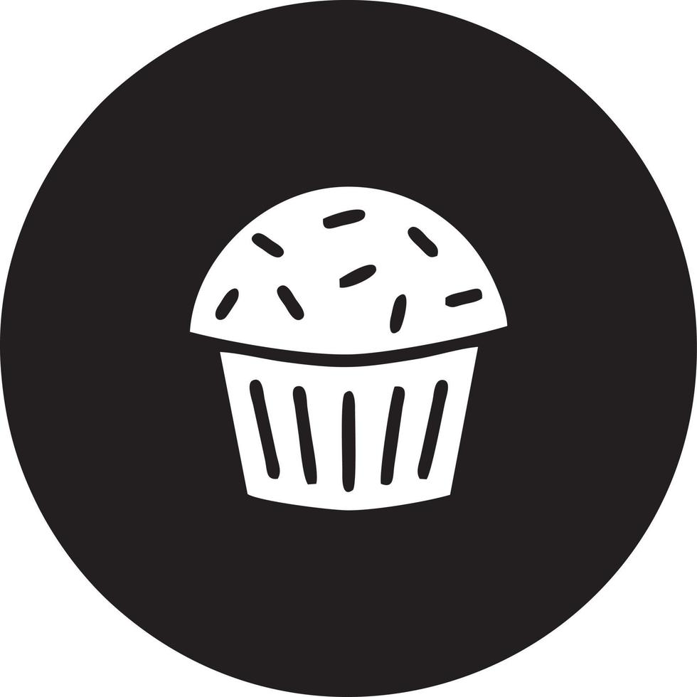 Cake icon symbol vector image. Illustration of the bakery birthday isolated design image. EPS 10