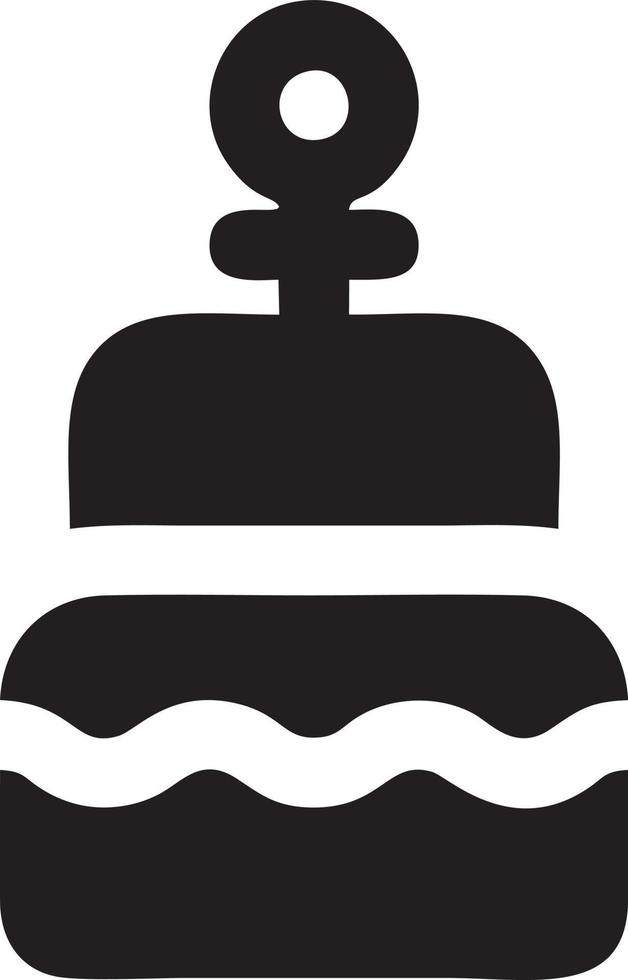 Cake icon symbol vector image. Illustration of the bakery birthday isolated design image. EPS 10