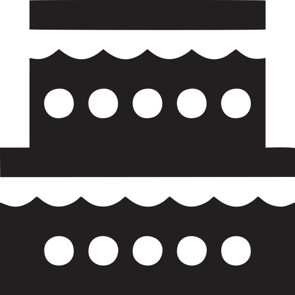 Cake icon symbol vector image. Illustration of the bakery birthday isolated design image. EPS 10