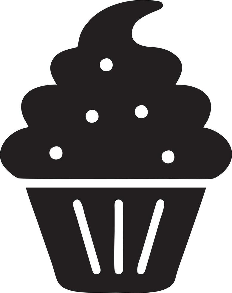 Cake icon symbol vector image. Illustration of the bakery birthday isolated design image. EPS 10