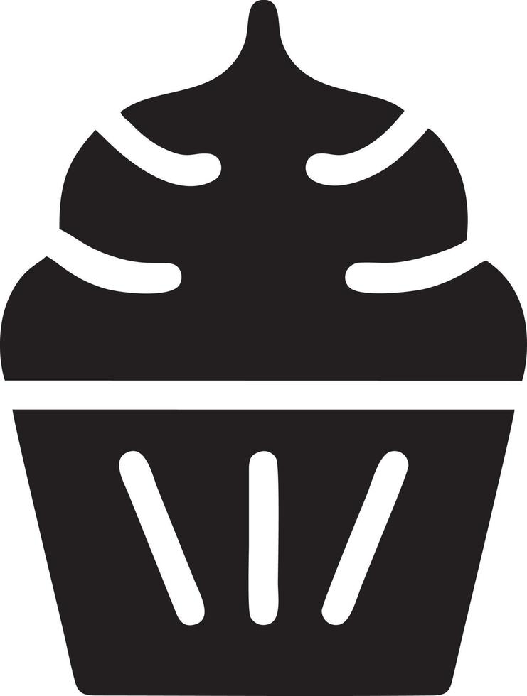 Cake icon symbol vector image. Illustration of the bakery birthday isolated design image. EPS 10