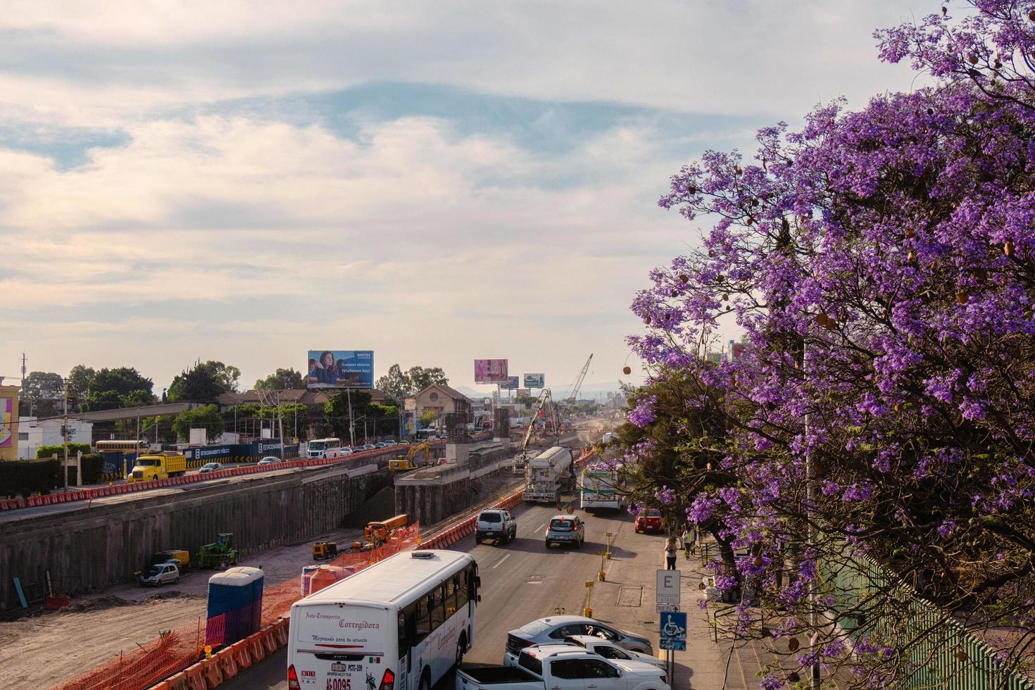 Queretaro, Mexico - March 25 2023 - Status of the remodeling process of 5 de febrero avenue photo