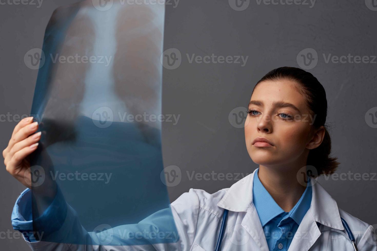 médico radiólogo examen radiografía salud foto