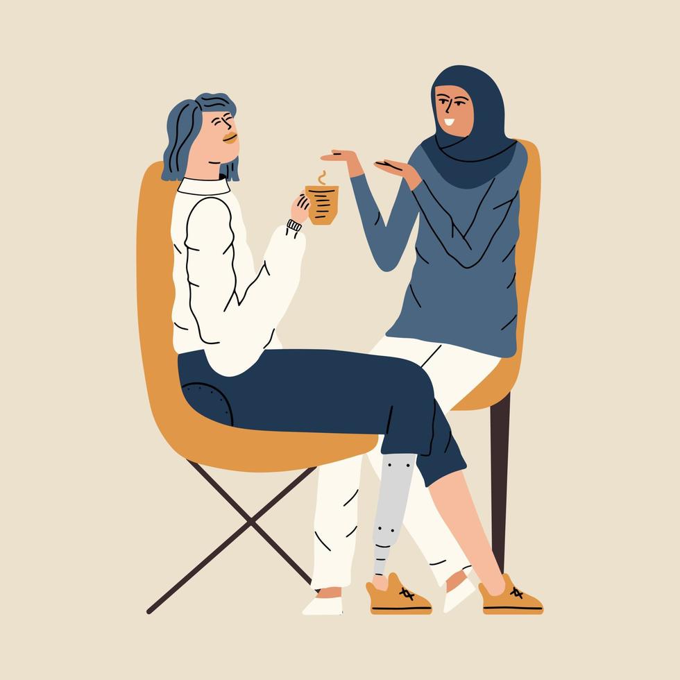Inclusion concept. Vector