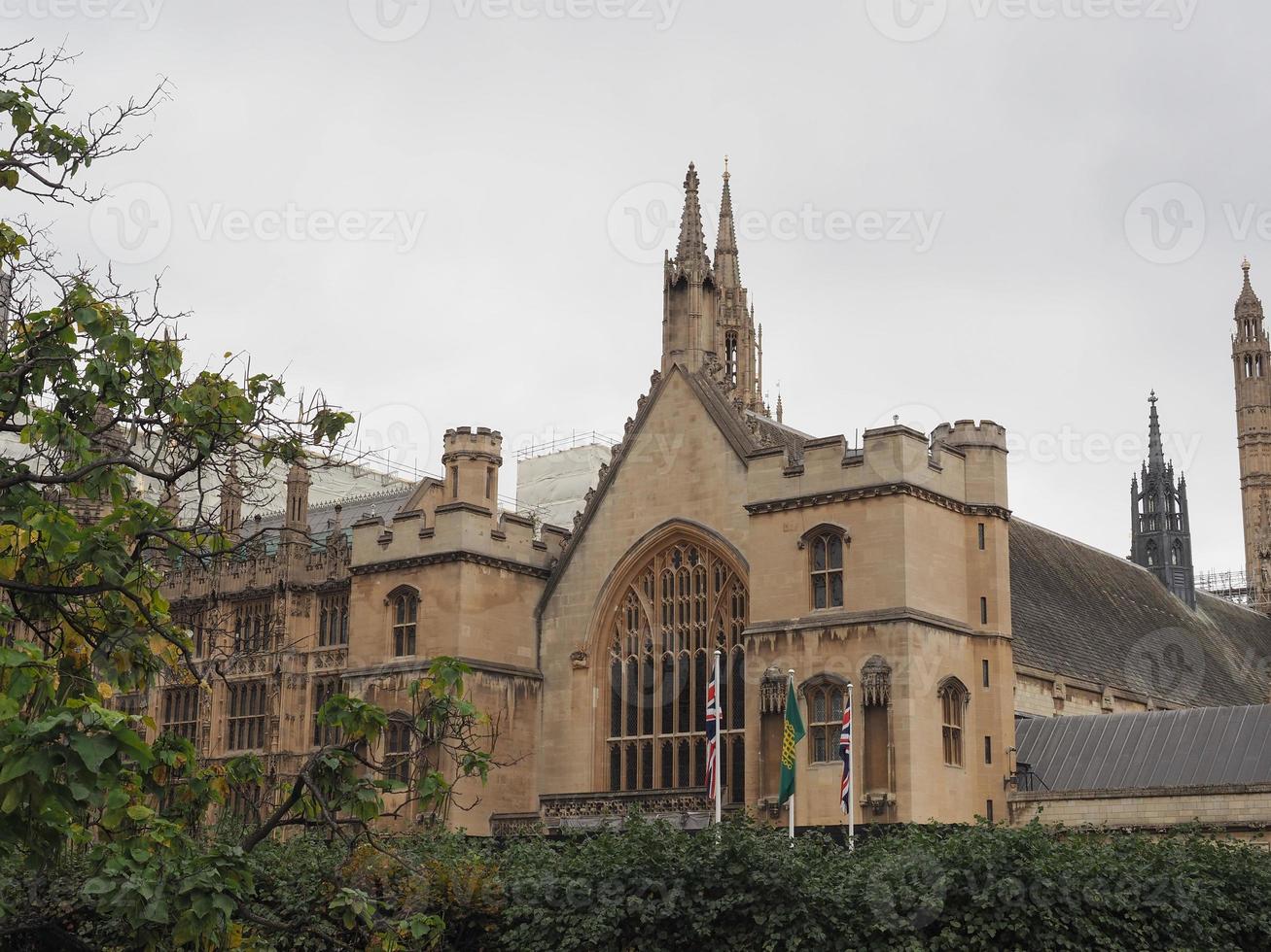 Westminster Hall at the Parliament in London photo