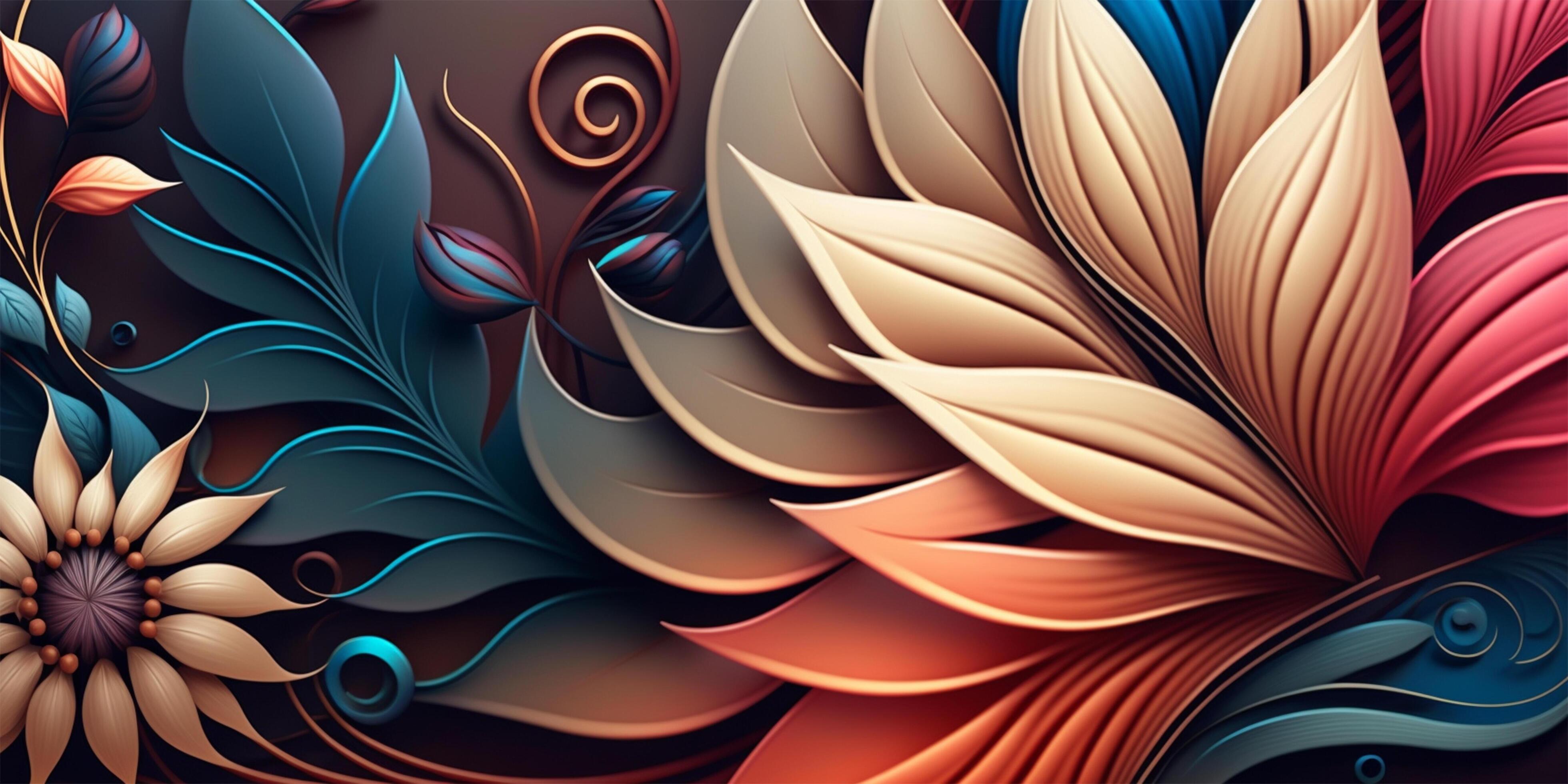 Abstract 2024 design wallpaper