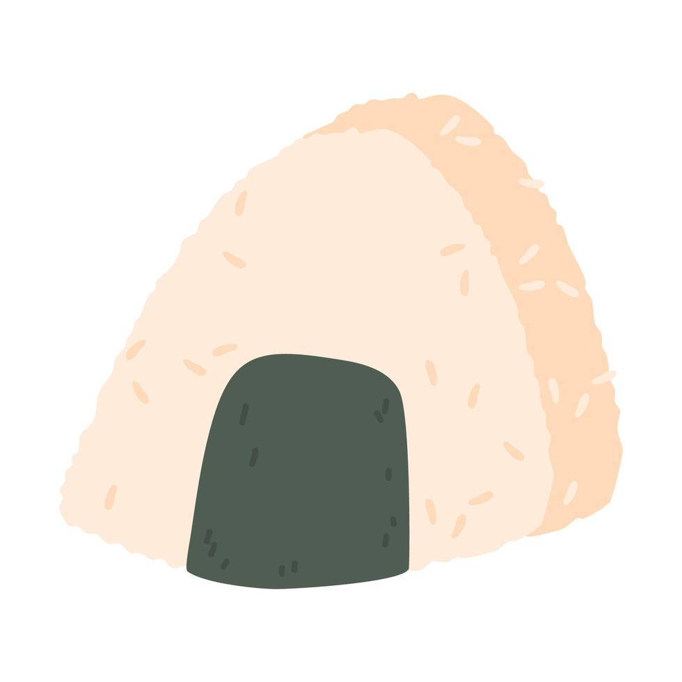 onigiri Sushi Arte ilustración vector