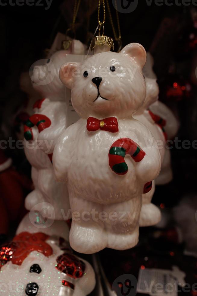 christmas decoration santa claus background closeup photo